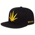 Cannabis Leaf Classic Snapback Cap