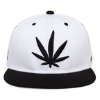 Cannabis Leaf Classic Snapback Cap