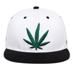 Cannabis Leaf Classic Snapback Cap