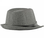 Cannes Vintage Plain Trilby Hat