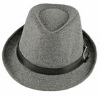 Cannes Vintage Plain Trilby Hat