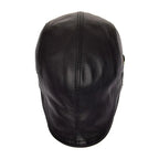 Capote Genuine Leather Flat Cap