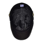 Capote Genuine Leather Flat Cap