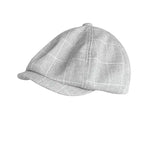 Cardigan Plaid Newsboy Cap