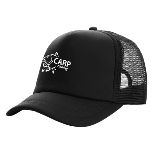 Black Carp Fishing Cap