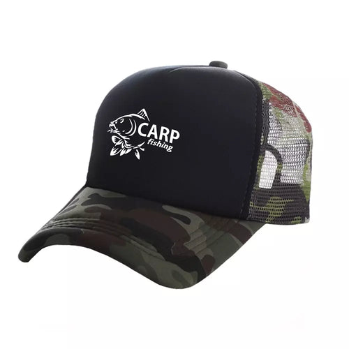 Black Carp Fishing Cap
