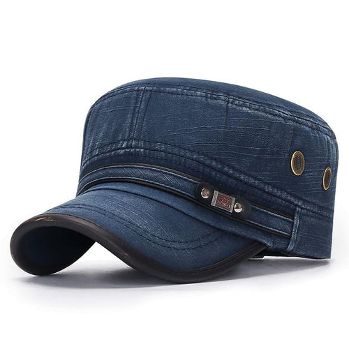 Cotton Army Cap – Adjustable Washed Cotton Hat | Durable Breathable Outdoor Headwear