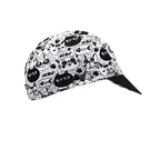 Cat Black & White Cycling Cap