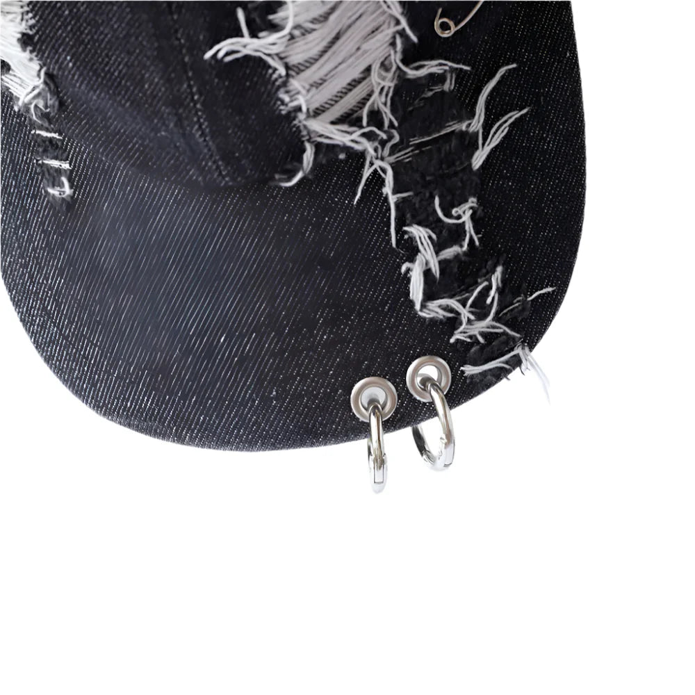 Cat Ears Black Baseball Cap