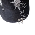 Cat Ears Black Baseball Cap