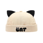 Cat Ears Kids Brimless Docker Cap
