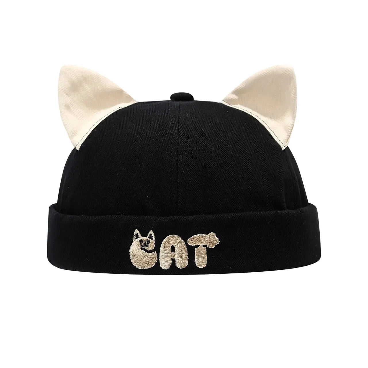 Cat Ears Kids Brimless Docker Cap
