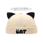 Cat Ears Kids Brimless Docker Cap