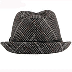 Charles Plaid Trilby Hat