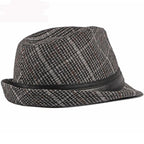 Charles Plaid Trilby Hat