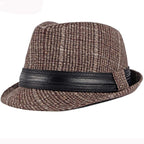 Charles Plaid Trilby Hat