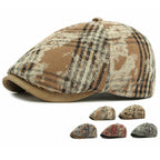 Charlestown Stained Tartan Gatsby Cap