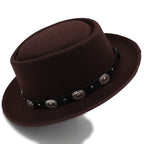 Charlotte Wool Porkpie Hat