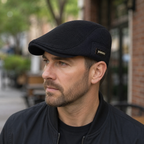 Golf Mesh Flat Cap – Adjustable Breathable Sports Hat for Men & Women