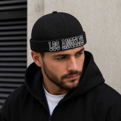 Brimless Docker Cap – Adjustable Acrylic Unisex Winter Hat by Hatloom