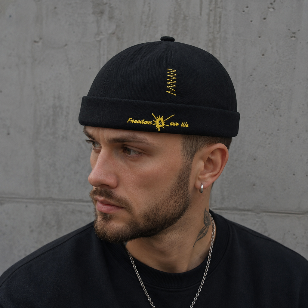 Cotton Docker Cap – Adjustable Lightweight Breathable Summer Hat | Unisex Outdoor Style