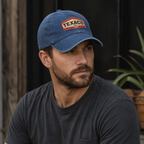 Cotton Baseball Cap – Adjustable Dad Hat Style with Embroidered Logo Design