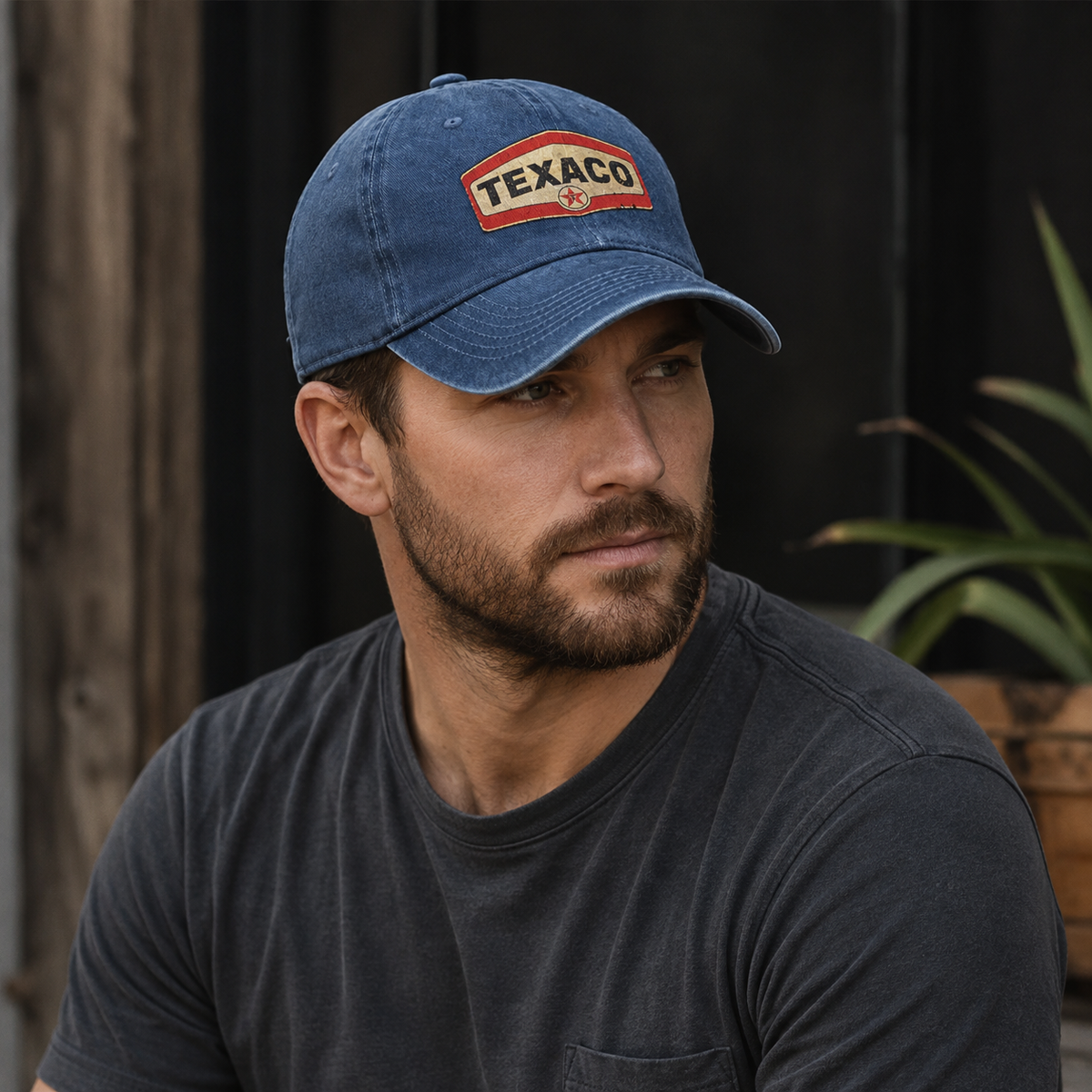 Cotton Baseball Cap – Adjustable Dad Hat Style with Embroidered Logo Design