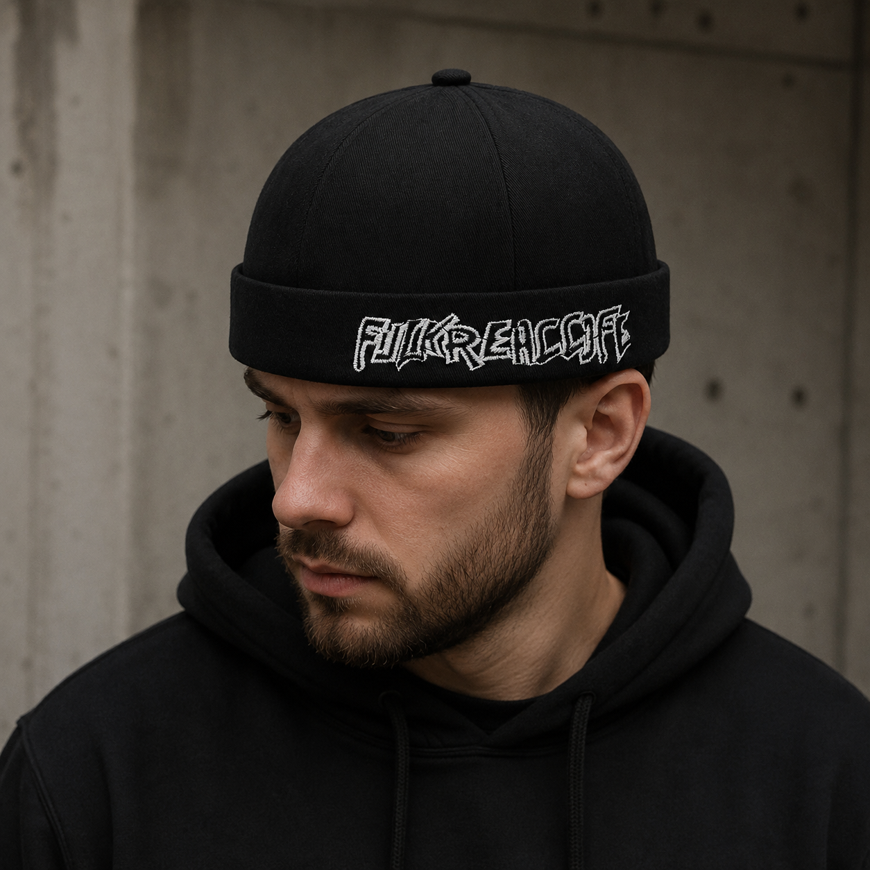 Docker Cap - Adjustable Cotton Hat With Plain Pattern | Unisex Casual Headwear