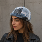 Tie-Dye Docker Cap – Adjustable Cotton Bucket Hat With Colorful Pattern