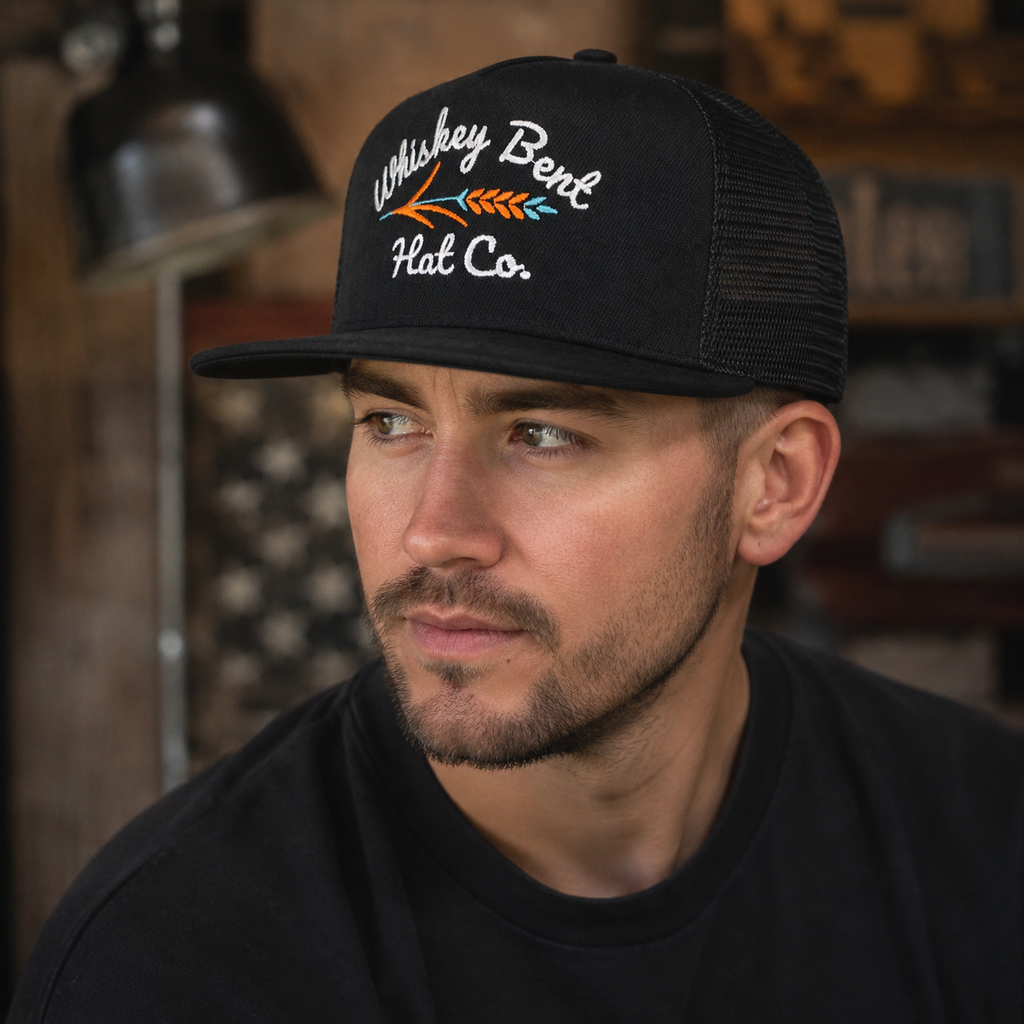 Texas Trucker Cap – Adjustable Mesh Snapback Hat With Embroidered Logo Design