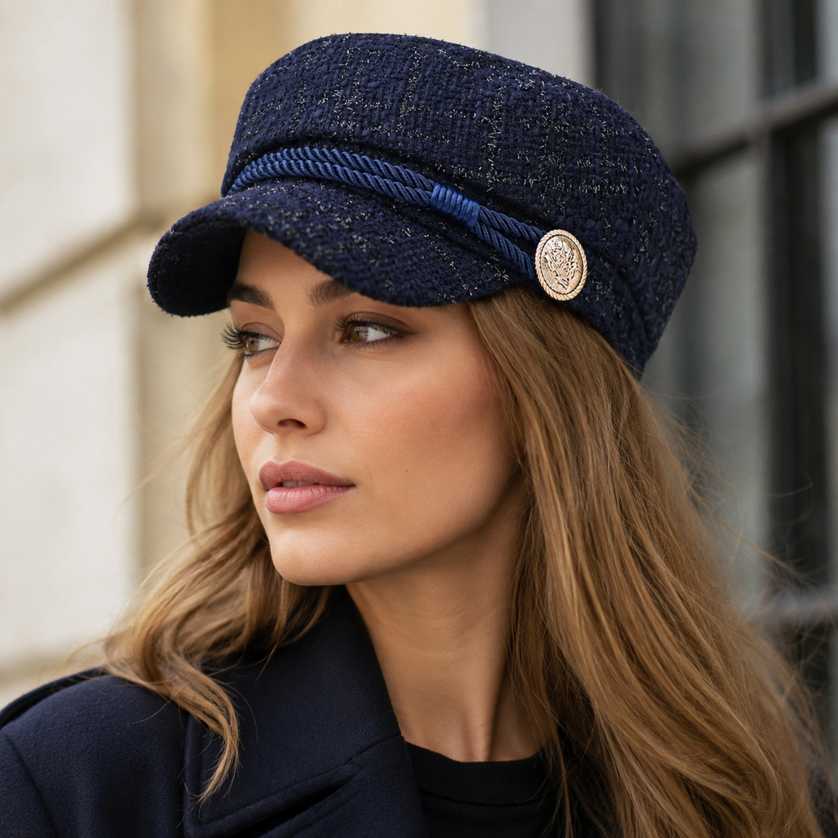 Sailor Cap – Adjustable Cotton Sailor Hat With Classic Nautical Style