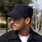 Cotton Army Cap – Adjustable Organic Cotton Hat With Embroidered Logo By Hatloom