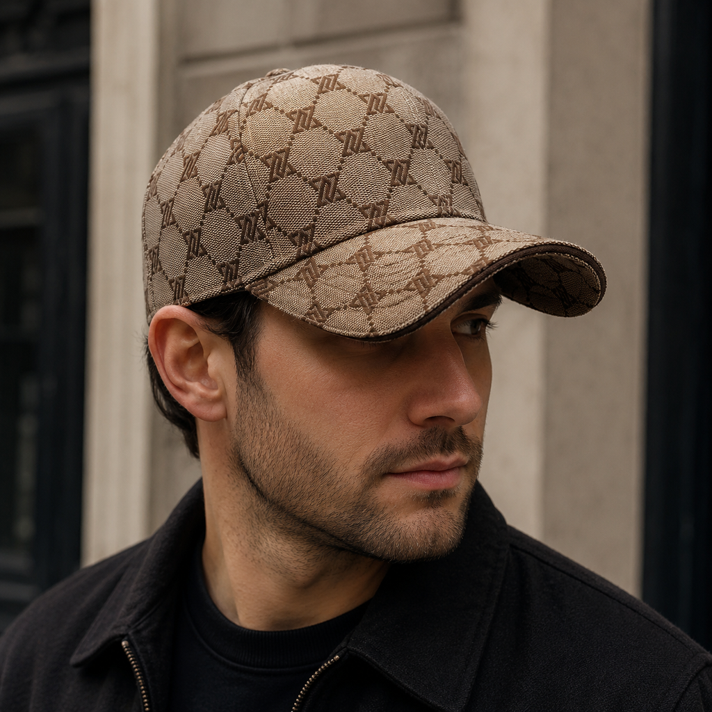 Cotton Baseball Cap – Adjustable Vintage Style Panel Design Hat by Hatloom