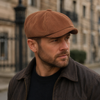 Cordmütze Newsboy Cap – Retro Cabbie Hat mit elastischer Passform & Kälteschutz