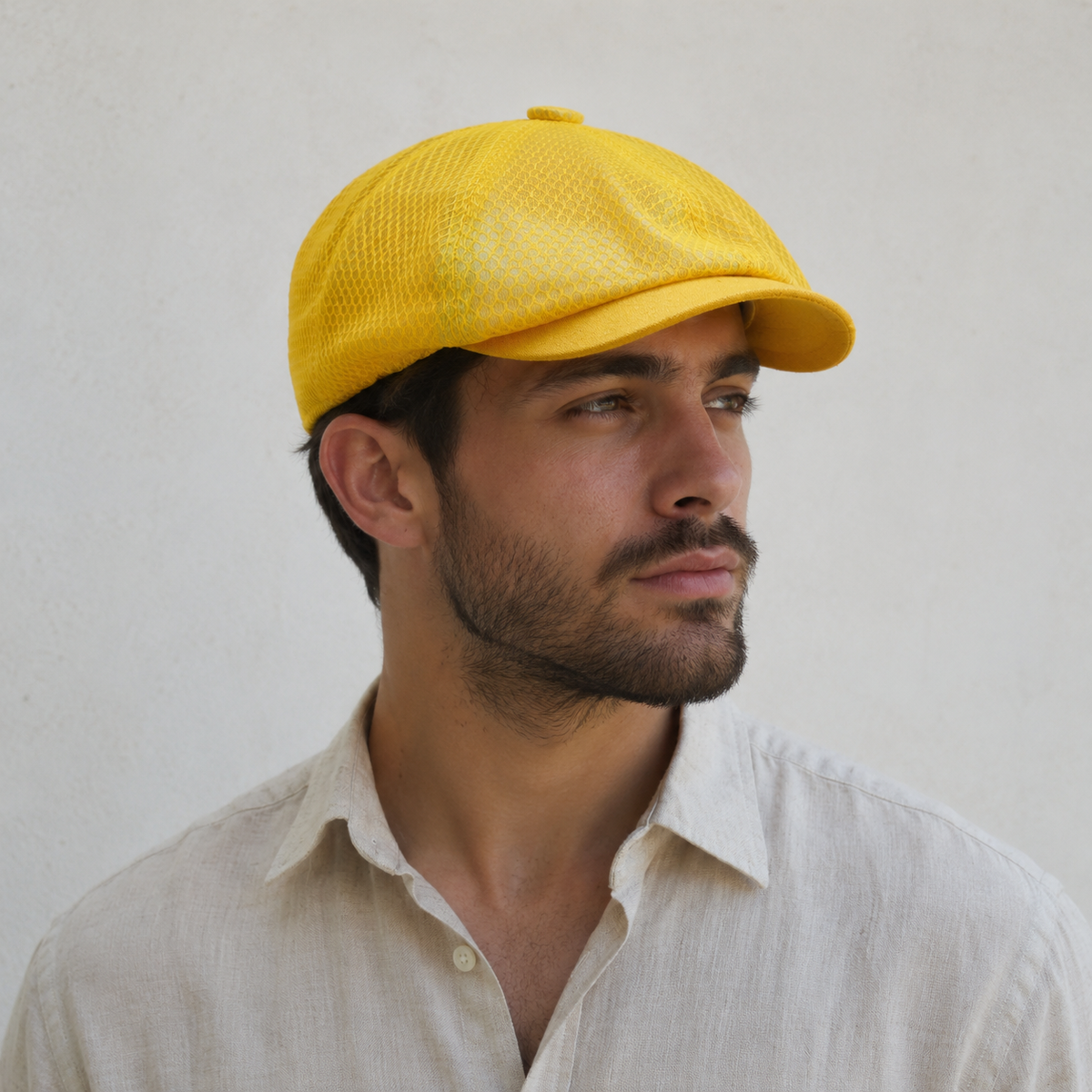 Newsboy Cap – Adjustable Mesh Hat | Lightweight Breathable Summer Headwear