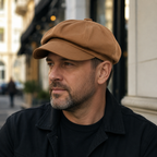 Newsboy Cap Adjustable Cotton Acrylic Painter Cap - Breathable Summer Hat 55-60cm