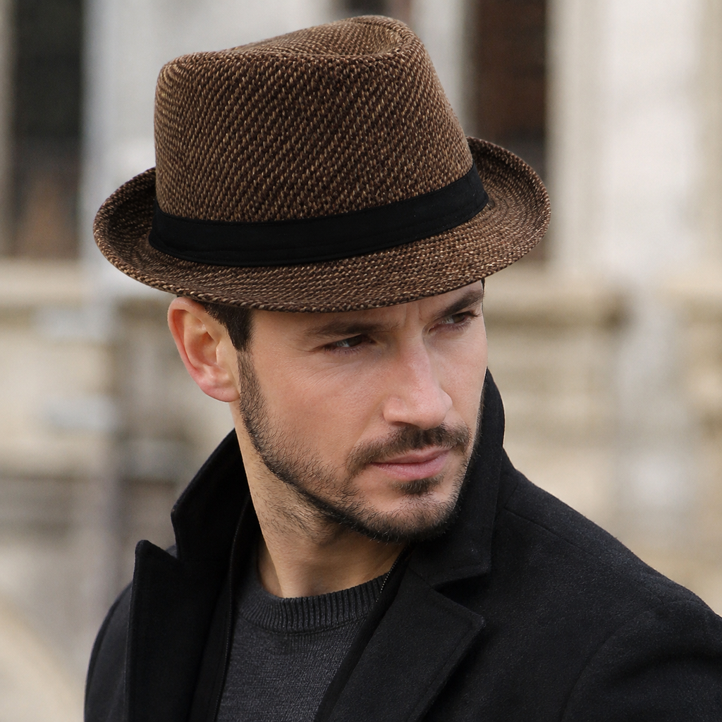 British Trilby Hat – Adjustable Organic Cotton Hat With Inner Sweatband Comfort