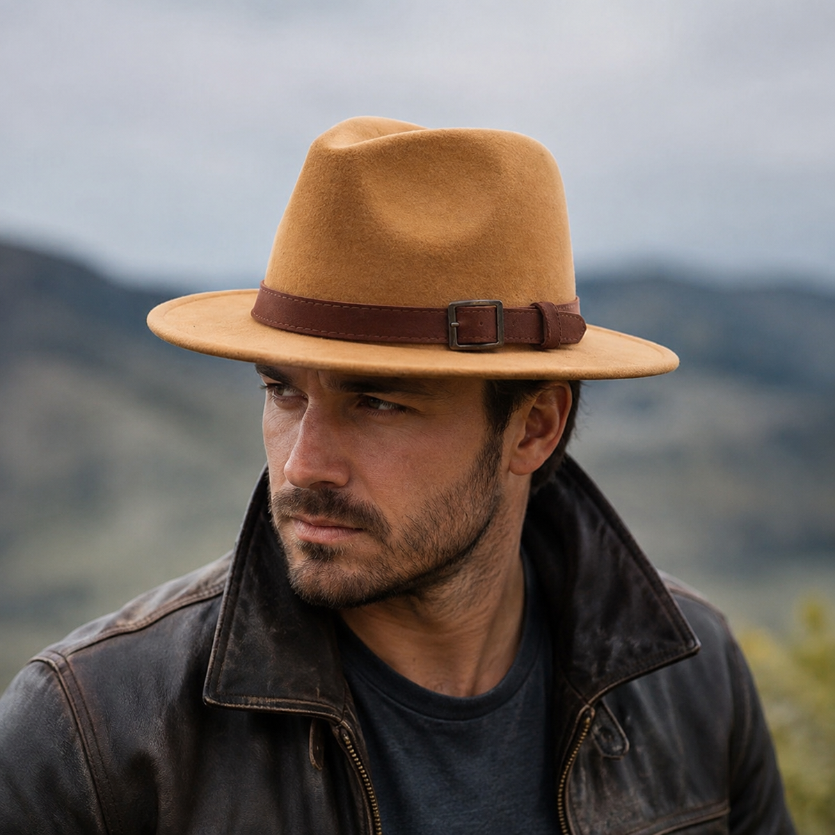 Wool Fedora Hat – Classic Wool Felt Fedora For Men | Warm Winter Style