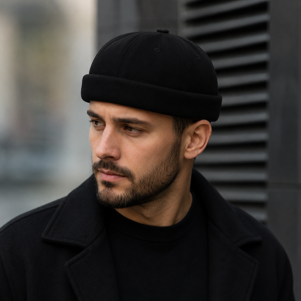 Docker Cap Adjustable Cotton Hat – Classic Plain Summer Headwear Unisex Style