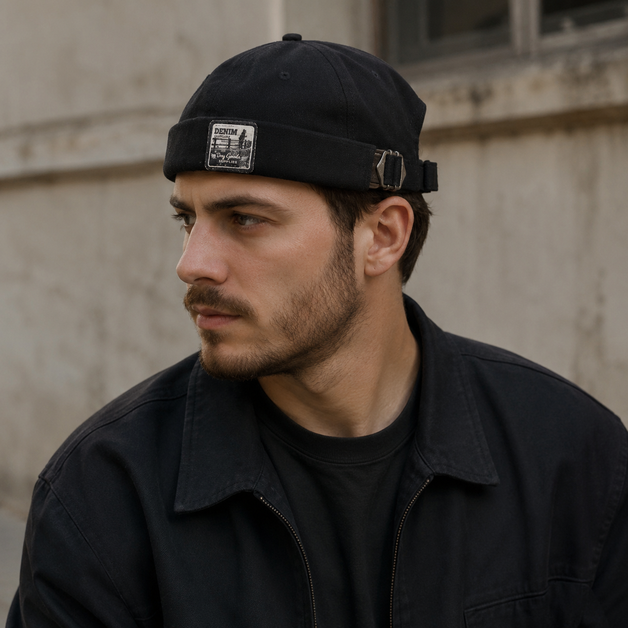 Vintage Docker Cap – Comfortable Cotton Adjustable Hat Size For Men & Women
