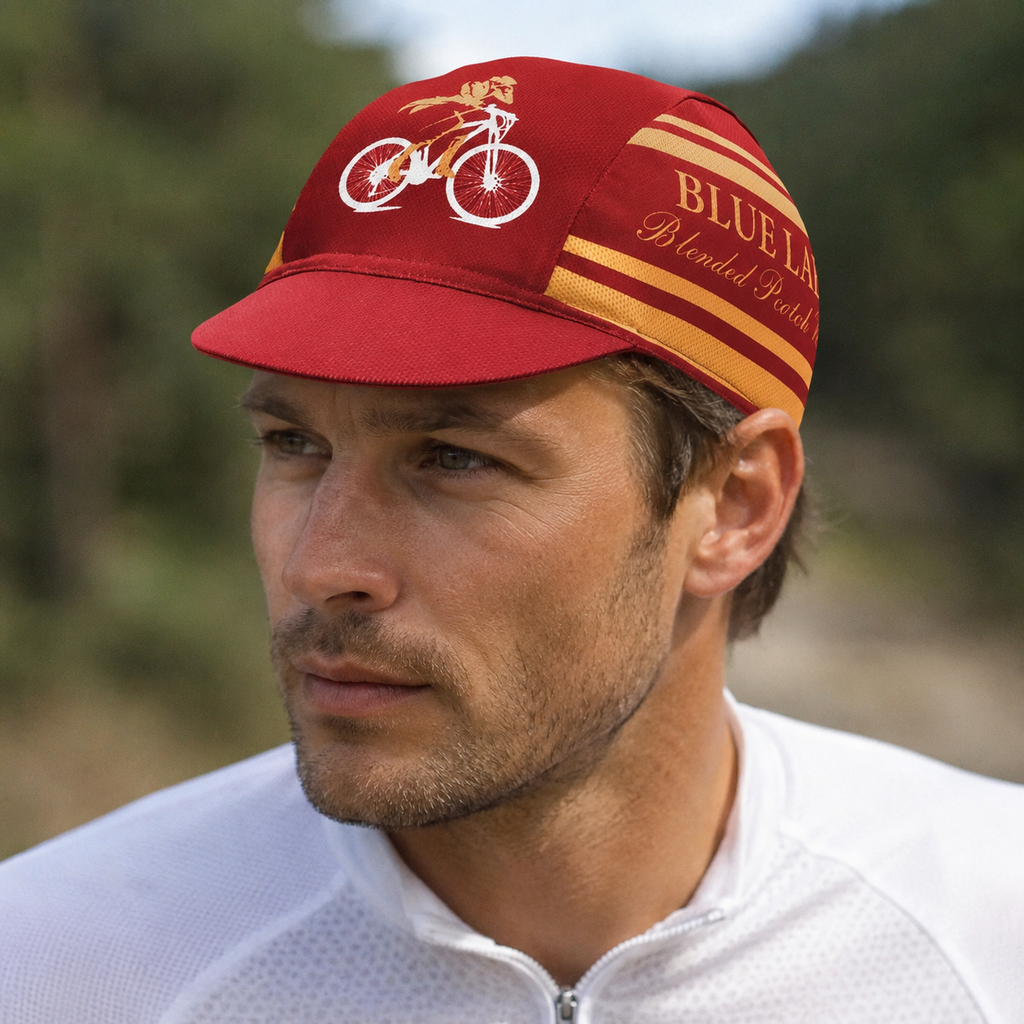 Vintage Cycling Cap - Adjustable Acrylic Breathable Quick Dry Hatloom Headwear