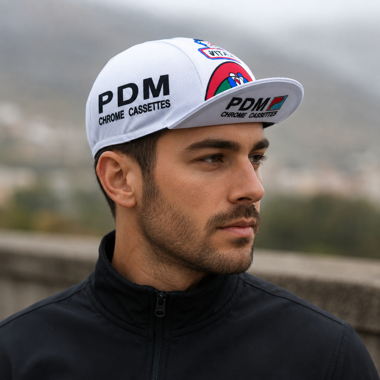 Cycling Cap Retro Adjustable Acrylic Quick Drying Breathable Bike Hat for Men & Women