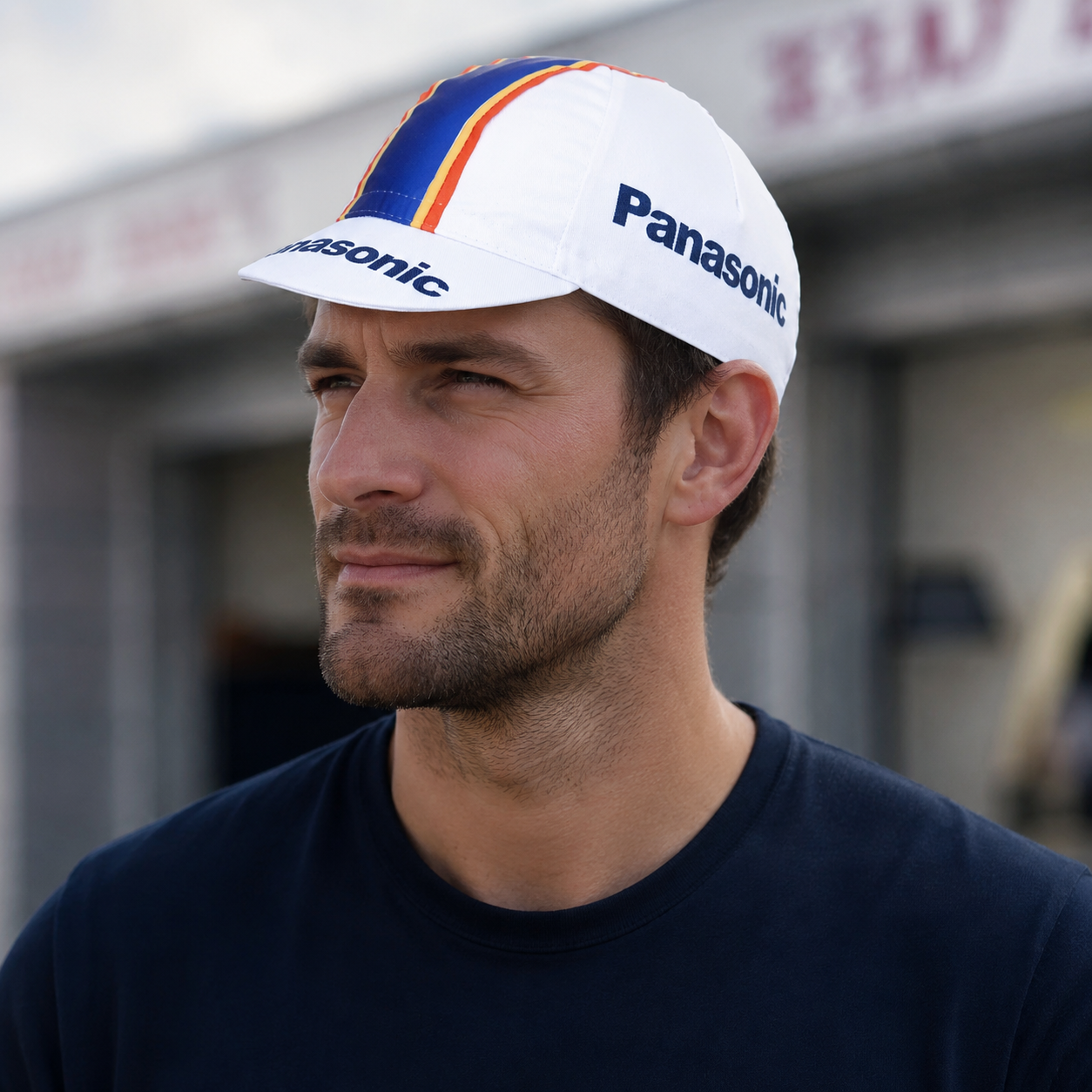 Retro Cycling Cap – Breathable Acrylic Bike Hat | Elastic Size 52-62 cm