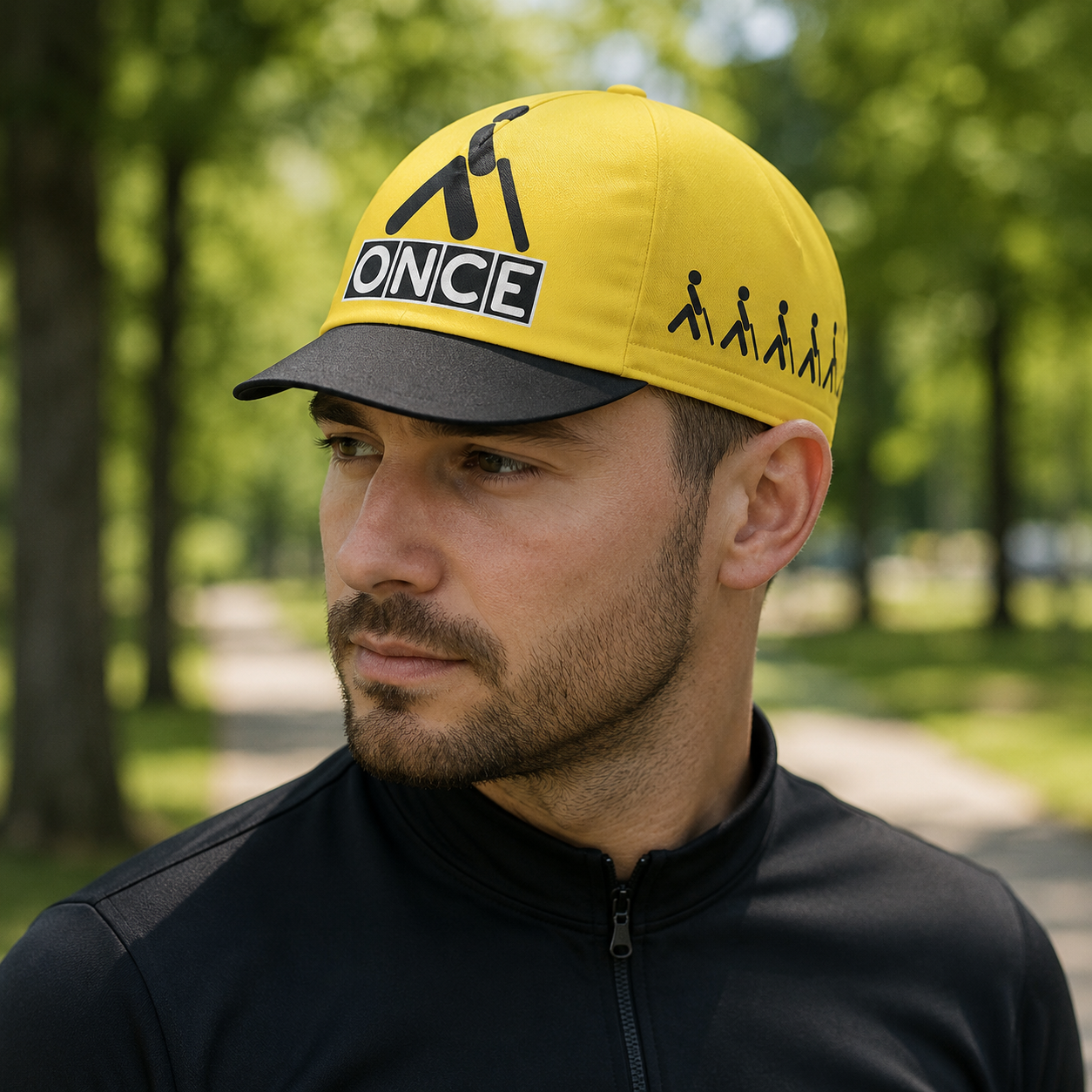 Retro Cycling Cap – Adjustable Acrylic Breathable Quick Dry Bicycle Hat