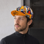 Vintage Cycling Cap - Adjustable Acrylic Breathable Quick Drying Hat for Men & Women