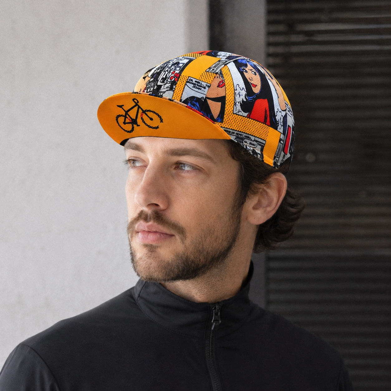 Vintage Cycling Cap - Adjustable Acrylic Breathable Quick Drying Hat for Men & Women