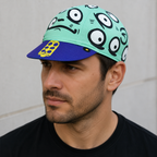 Alien Invasion Cycling Cap – Adjustable Breathable Acrylic Quick Dry Bike Hat