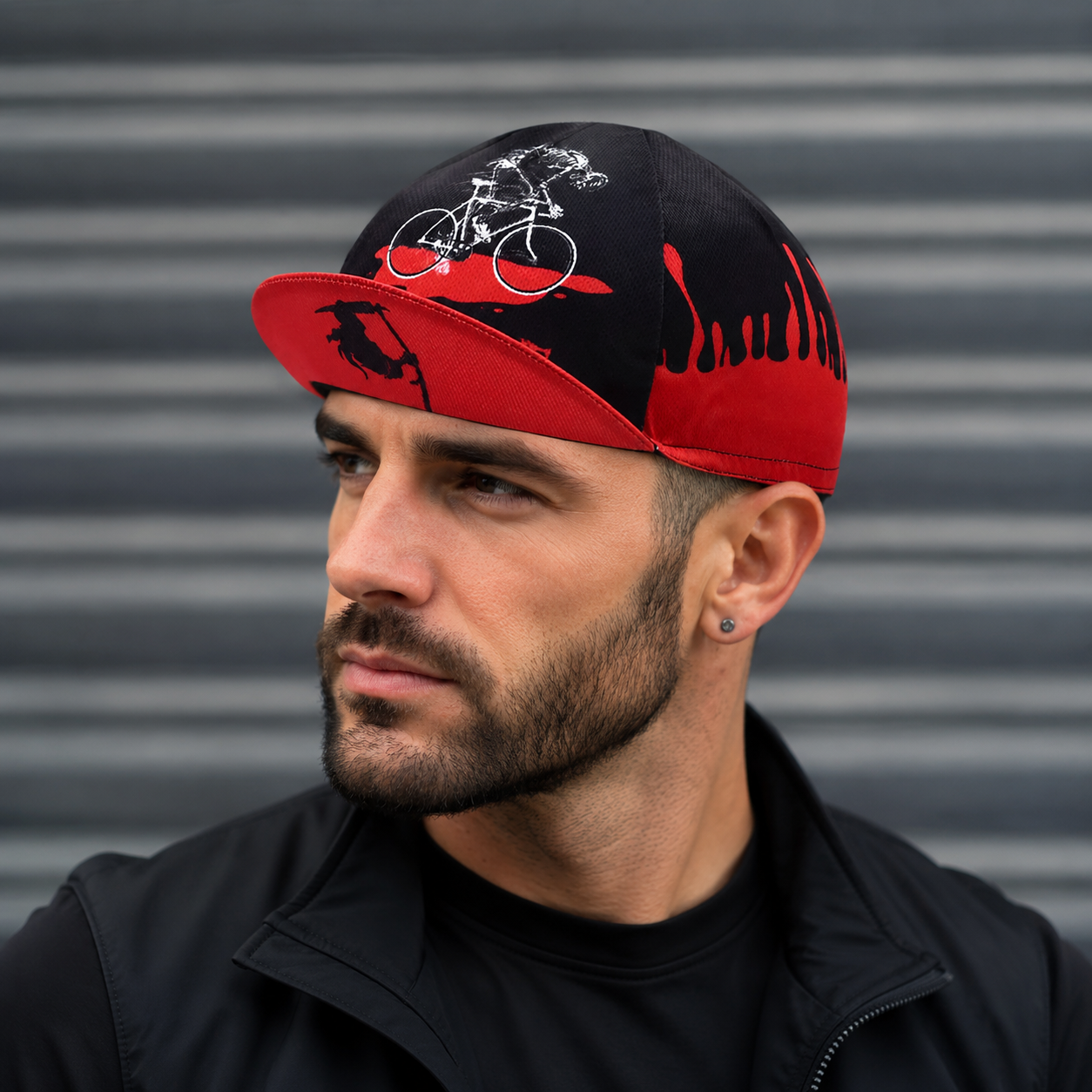 Cycling Cap – Breathable Acrylic Quick Dry Elastic Fit Riding Hat for Summer