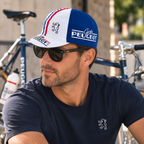 Retro Cycling Cap – Adjustable Acrylic Breathable Summer Hat for Peugeot Fans