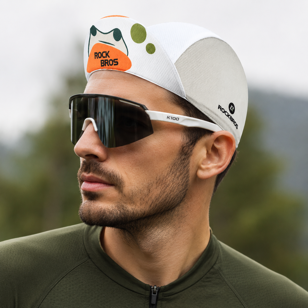 Cycling Cap - Adjustable Acrylic Bike Hat | Breathable Quick Dry Headwear